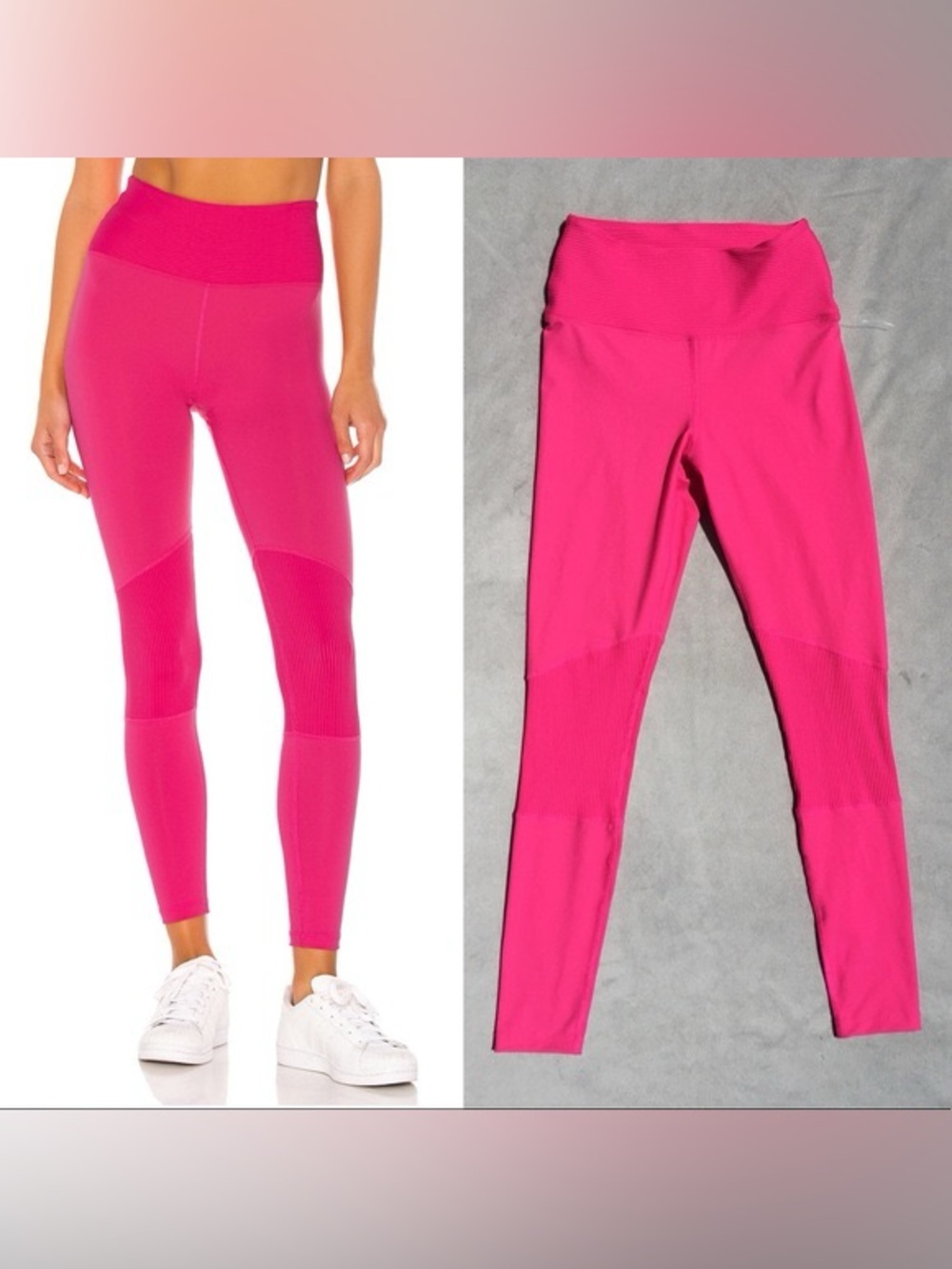 Year Of Ours Pink Leggings Ribbed